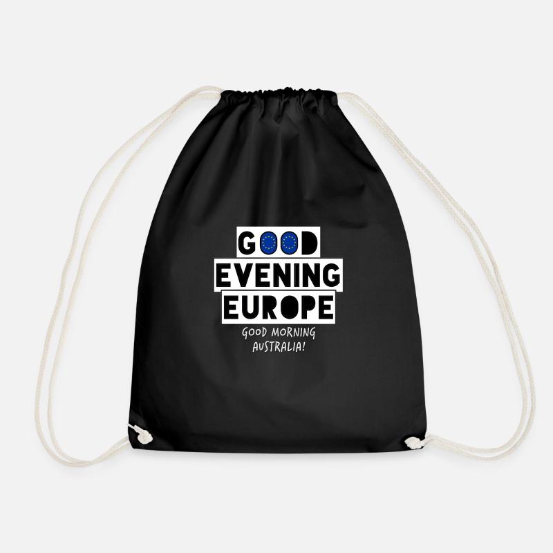 Eurovision Good Evening Europe - Drawstring Bag - black