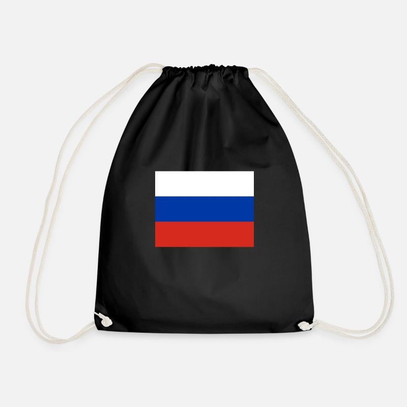 Russland - Turnbeutel - Schwarz
