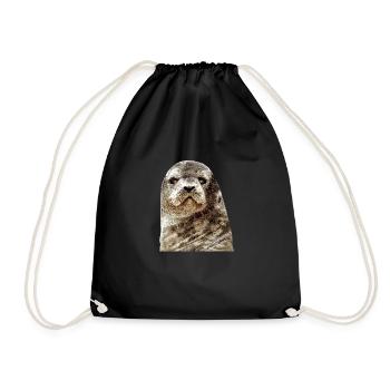 Phoque - Sac de sport léger - noir - Devant