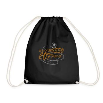 EXPRESSO COFFEE - Sac de sport léger - noir - Devant