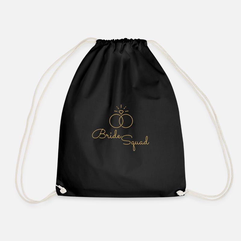 Escouade de la mariée - Sac de sport léger - noir