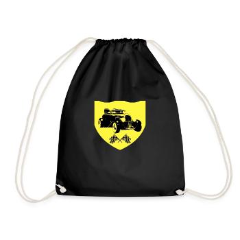 Voiture - Sac de sport léger - noir - Devant