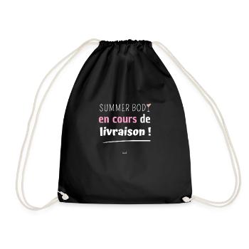 Summer body en cours de livraison ! Etre soi même - Sac de sport léger - noir - Devant
