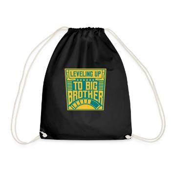 Monter de niveau grand frère - Sac de sport léger - noir - Devant