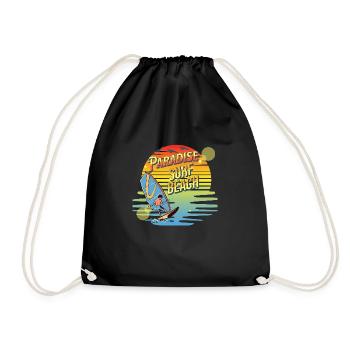 Paradise Surf Beach - Sac de sport léger - noir - Devant