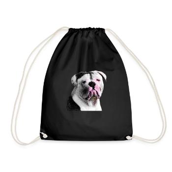 Bulldog Anglais 2 - Sac de sport léger - noir - Devant