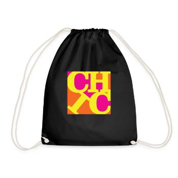 Chic WordPlay art original 4 - Sac de sport léger - noir - Devant