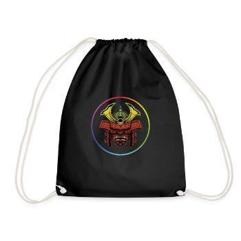Samurai Mask - Sac de sport léger - noir - Devant