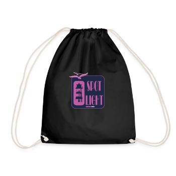 Cool Lighthouse Motif Sea Coast Beach Gift - Drawstring Bag - black - Front