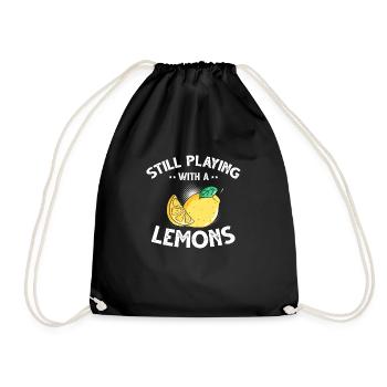 Limonade Limonade Limonade Limonade Stand Design - Sac de sport léger - noir - Devant