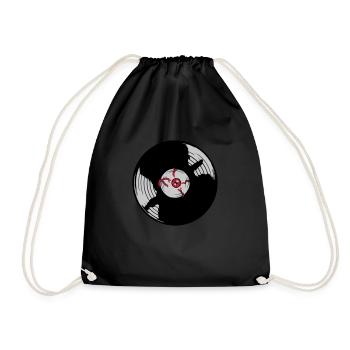 Disque vinyle Horror Eye - Sac de sport léger - noir - Devant