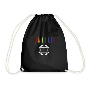 United - Ascenseur - Avant uniquement - Sac de sport léger - noir - Devant