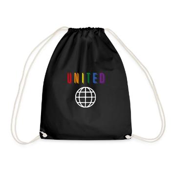 United - Echo - Avant uniquement - Sac de sport léger - noir - Devant