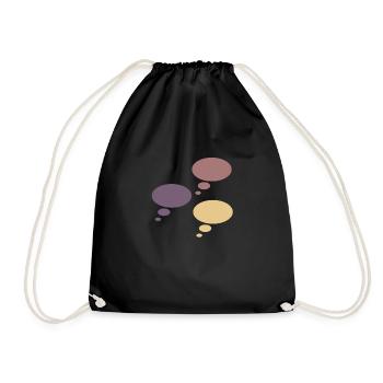 Les méduses sont lâches - Sac de sport léger - noir - Devant