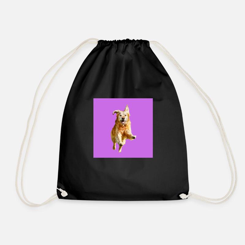 Hund 2 - Turnbeutel - Schwarz