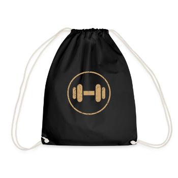 Haltère - Sac de sport léger - noir - Devant