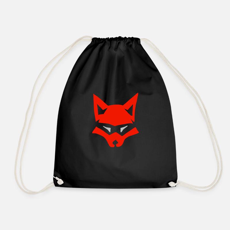 Fuchs - Turnbeutel - Schwarz