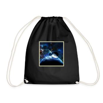 Apocalypse spatiale - Sac de sport léger - noir - Devant