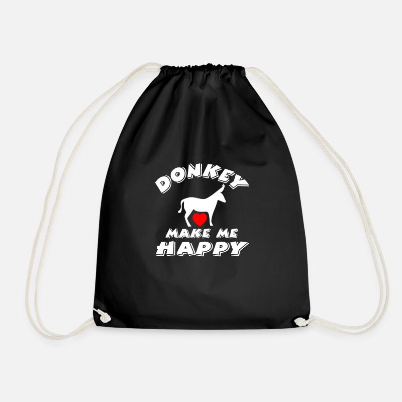 Âne - Sac de sport léger - noir