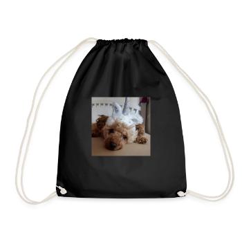 Unicorm Dog - Turnbeutel - Schwarz - Vorne