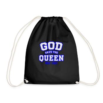 God Save The Queen 1926 - 2022 - Drawstring Bag - black - Front
