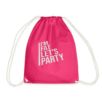 à la grosse laisse faire la fête - Sac de sport léger - fuchsia - Devant