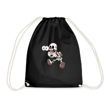 | squelette démarré - Sac de sport léger - noir - Devant