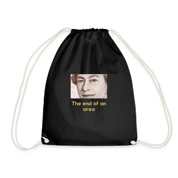Queen Elisabeth II - Sac de sport léger - noir - Devant