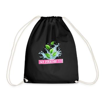 So Fresh - Turnbeutel - Schwarz - Vorne