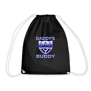 Garage - Drawstring Bag - black - Front