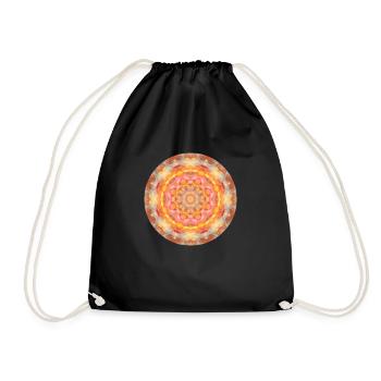 Mandala Graal 11 - Turnbeutel - Schwarz - Vorne