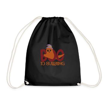 Boo To Bullying - Sac de sport léger - noir - Devant