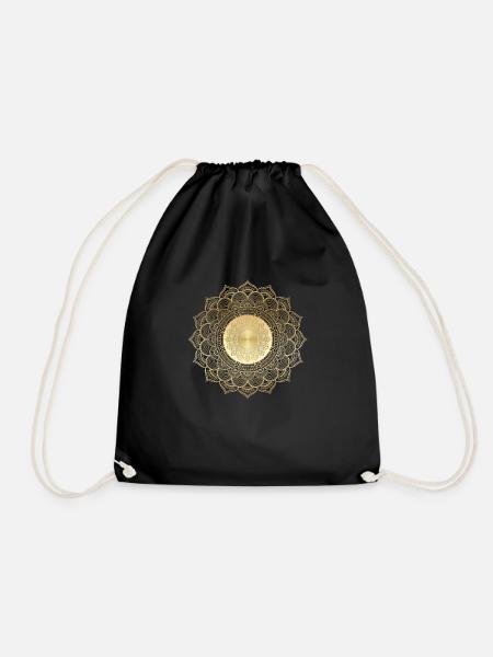 MANDALA 021 - Sac de sport léger - noir
