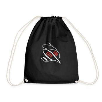 Sion City - Drawstring Bag - black - Front