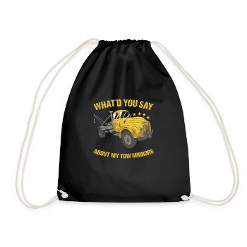 Que diriez-vous de My Tow Mirrors Tow Trucker - Sac de sport léger - noir - Devant