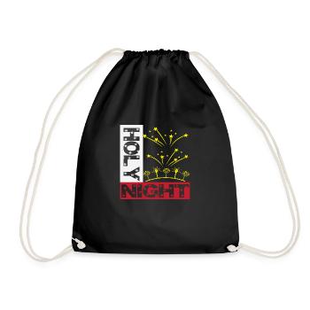 Holy Night - Turnbeutel - Schwarz - Vorne