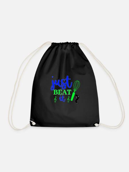 just beat it - Sac de sport léger - noir