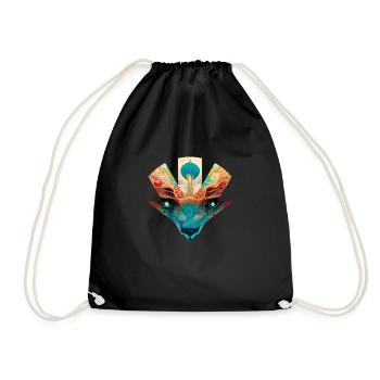 Flowerbeast 11 - by Art Vindeyre - Sac de sport léger - noir - Devant