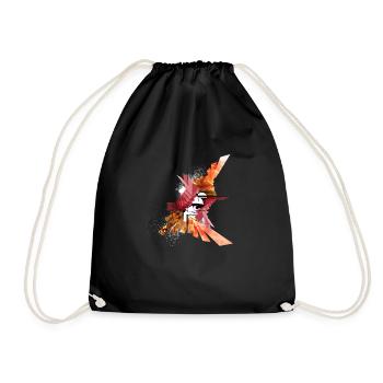 Remember The Love - Drawstring Bag - black - Front