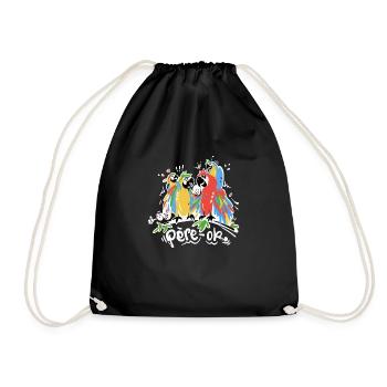 Père Ok - Sac de sport léger - noir - Devant