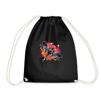 Dragonfly Encre - Sac de sport léger - noir - Devant