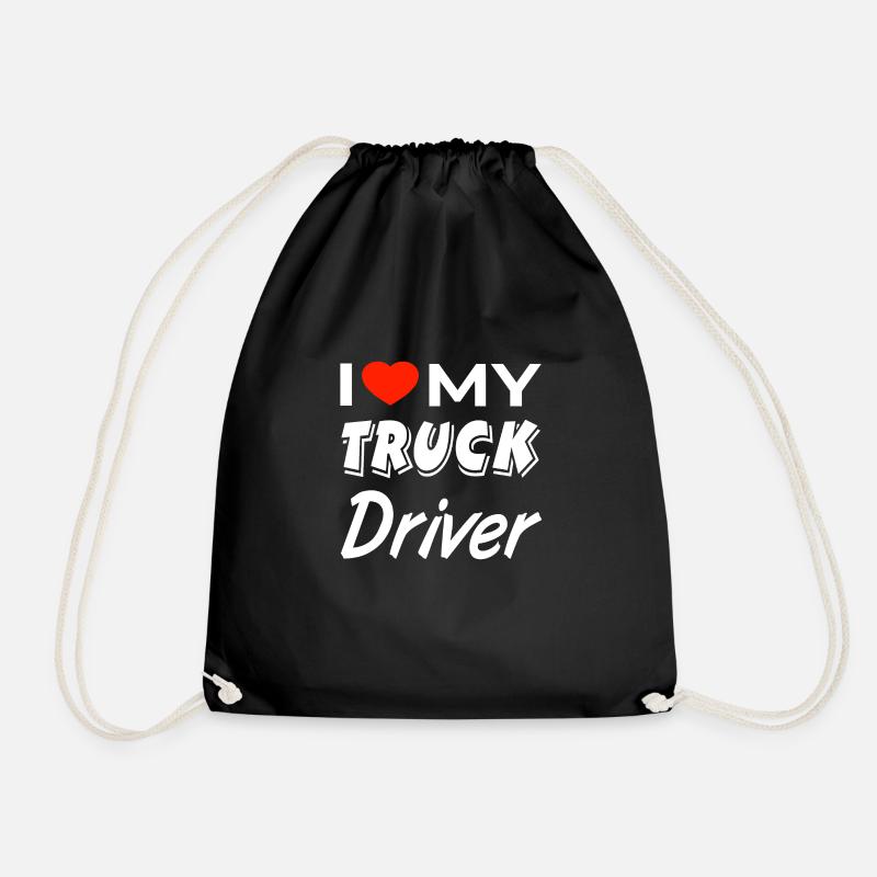 Truck - Turnbeutel - Schwarz