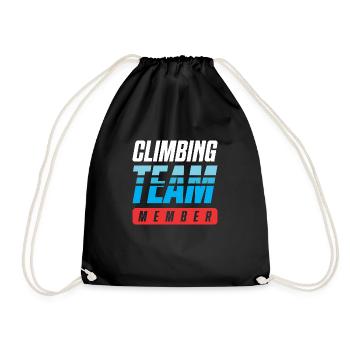 Climbing Team - Turnbeutel - Schwarz - Vorne