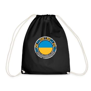 Conception du logo Puck Futin - Sac de sport léger - noir - Devant