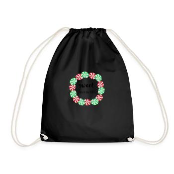 bonbon - Sac de sport léger - noir - Devant