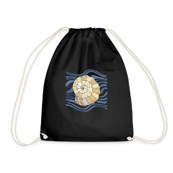 Coquille - Sac de sport léger - noir - Devant