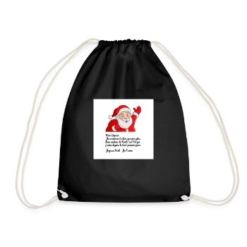 mon amour - Sac de sport léger - noir - Devant