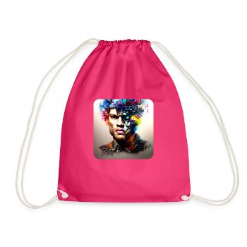 Son roulement profond - Sac de sport léger - fuchsia - Devant
