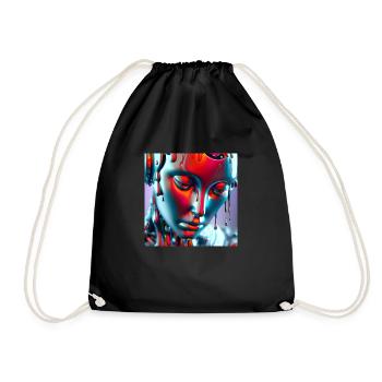 Heat - Drawstring Bag - black - Front