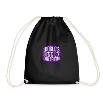 La meilleure ex petite amie du monde - Sac de sport léger - noir - Devant
